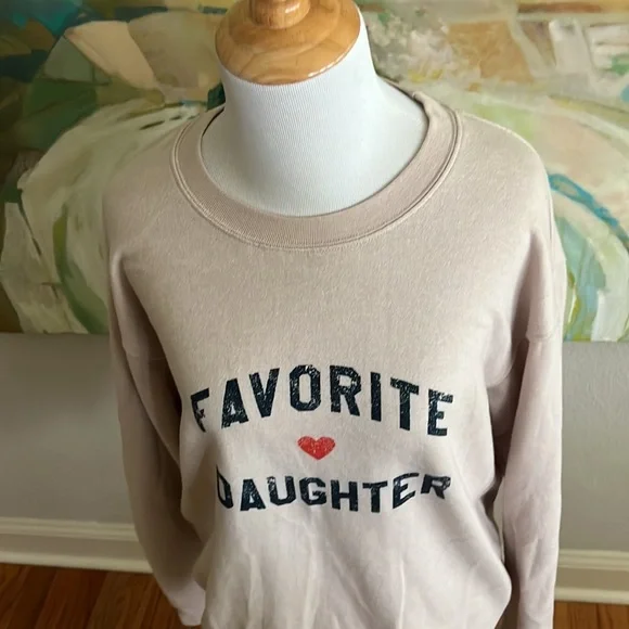 Favorite Daughter Sweatshirt by Erin & Sara for Sub_urban Riot EUC Medium - Picture 7 of 16